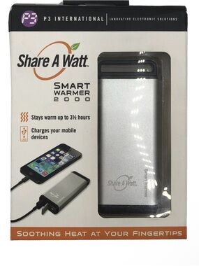 Bundle of 2 Charger/Hand Warmer 2000 Portable Chargers